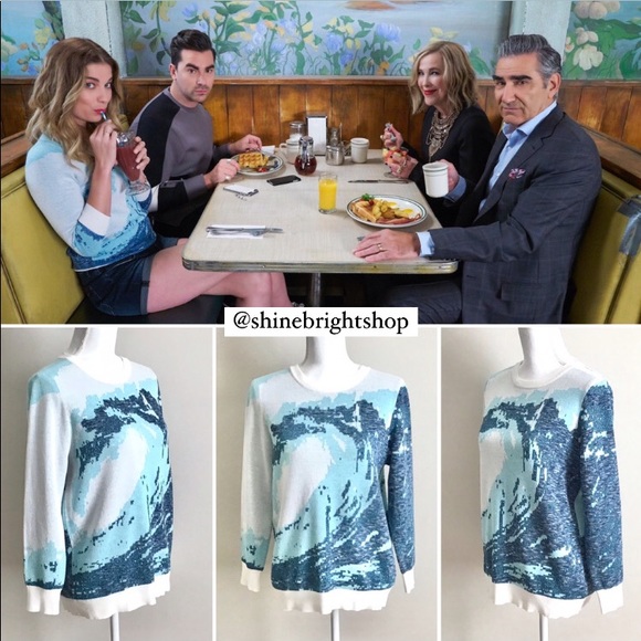 ASO Alexis Rose in Schitt’s Creek Sweater Top - Picture 2 of 14